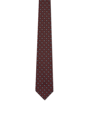 Double G and Stars Silk Jacquard Tie