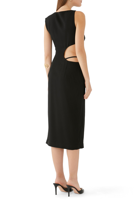 Arc Cut Out Dress