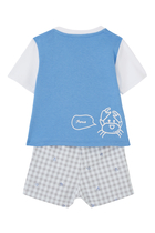 Kids Graphic-Print T-Shirt & Shorts Set