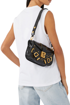 Blaze Croc-Effect Leather Shoulder Bag
