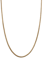 Box Chain Necklace in 18kt Yellow Gold