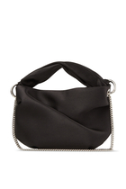 Bonny Black Satin Bag