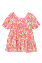 Kids Floral Print Dress