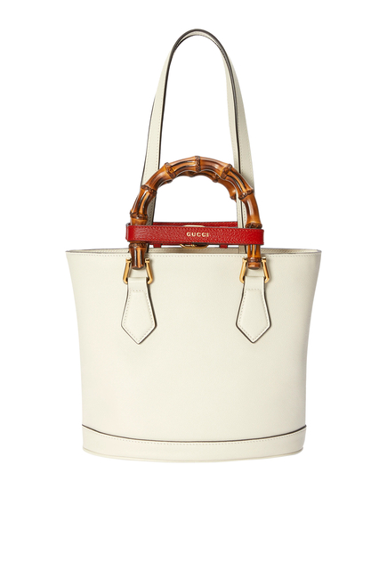 Diana Small Leather Tote Bag