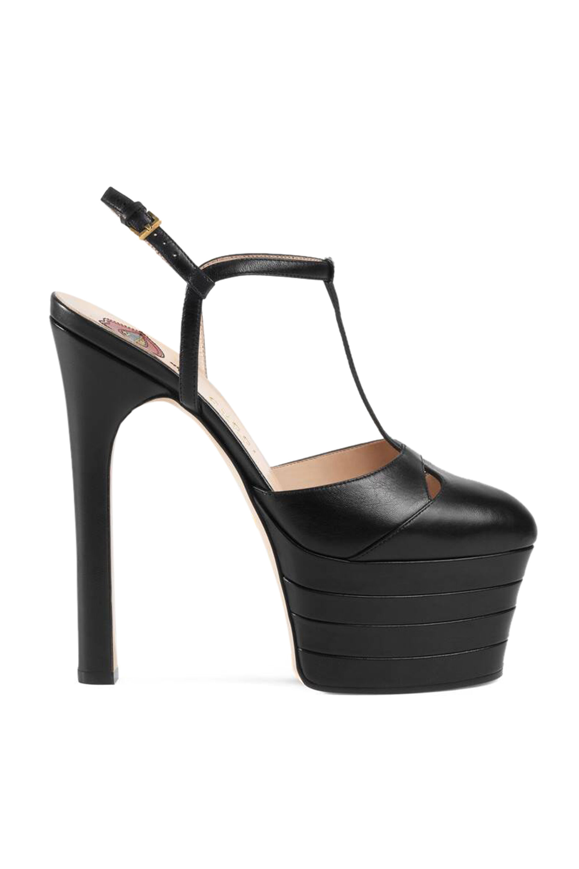 gucci platform heels