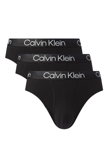 Modern Structure Logo Briefs, Pack of Three