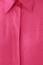 Logo Silk Blend Shirt