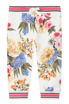 Kids Floral Sweatpants