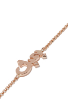 Hobb Bracelet, 18k Pink Gold & Diamonds