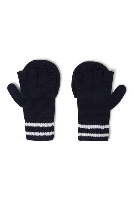 Kids Logo Wool Gloves