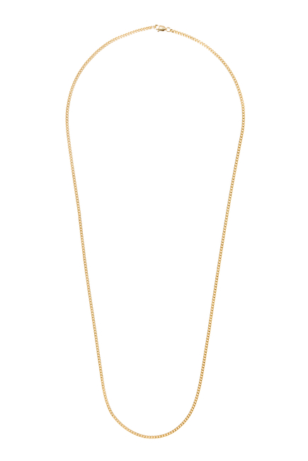 Cuban Chain in Gold Vermeil