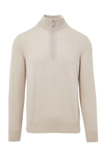 Half-zip Cashmere Sweater