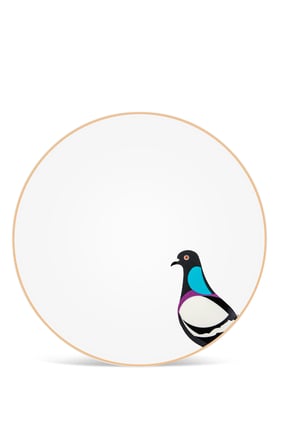 Sarb Rock Pigeon Dinner Plate