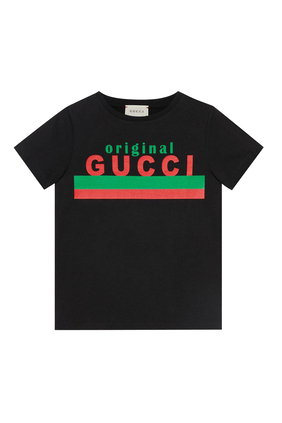 "Original Gucci" Cotton T-Shirt