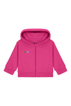 Kids Graphic Zipped Cotton Hoodie