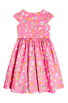 Kids Cotton Teddy Bear Dress