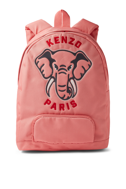 Kids Rucksack Logo Embroided Backpack