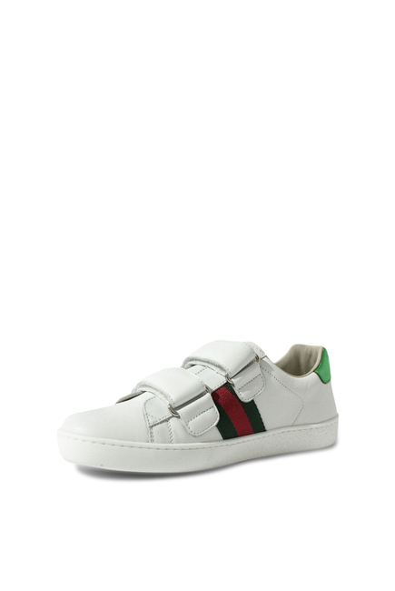 Kids Ace Leather Sneakers