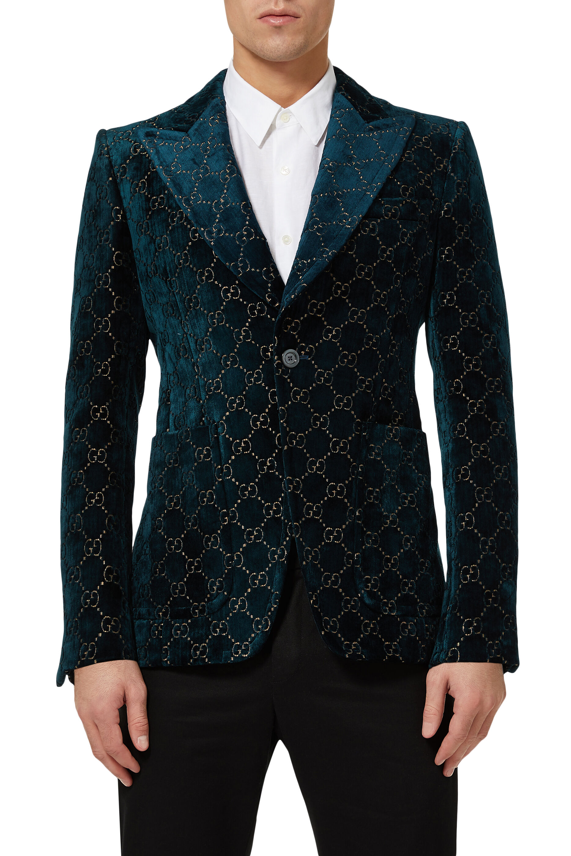 Buy Gucci GG Velvet Jacket for 