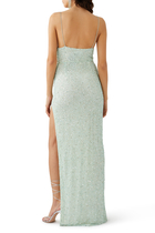 Loretta Embellished Strappy Gown