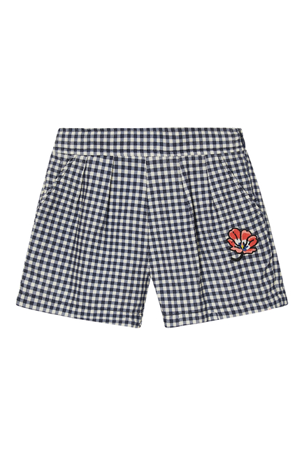 Kids Gingham Shorts