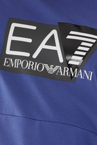 EA7 Train Visibility Logo Hoodie