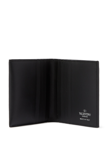 Valentino Garavani VLTN Leather Wallet