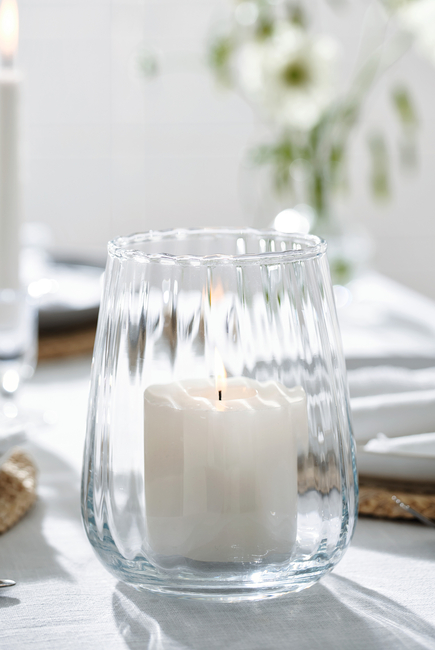 Optic Candle Holder