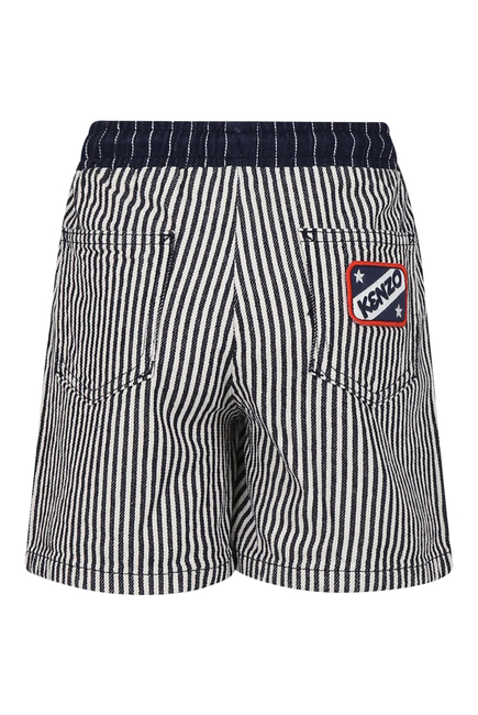 Kids Logo Cotton Shorts