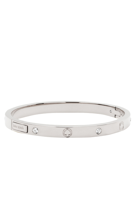 Infinite Spade Engraved Spade Bangle