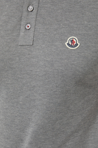 Logo Patch Polo Shirt