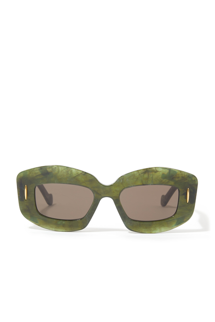 Chunky Screen Anagram Sunglasses