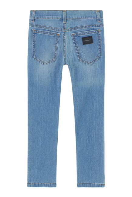 Kids Stretch Slim Fit Jeans