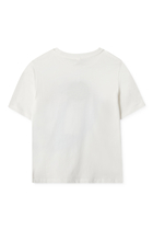Kids Logo-Print Organic Cotton T-Shirt