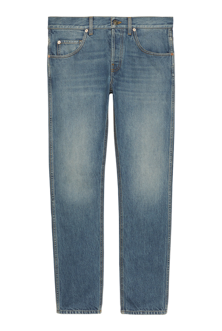 Tapered Eco Wash Jeans