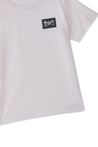 Kids Jersey T-Shirt with Logo Tag