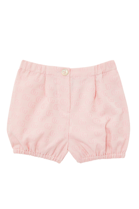 Baby GG Cotton Jacquard Trousers