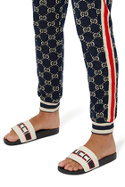 Gucci Stripe Slide Sandals