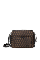 Logo Print Diaper Bag