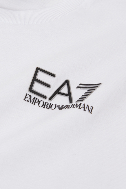 Kids EA7 Cotton T-Shirt