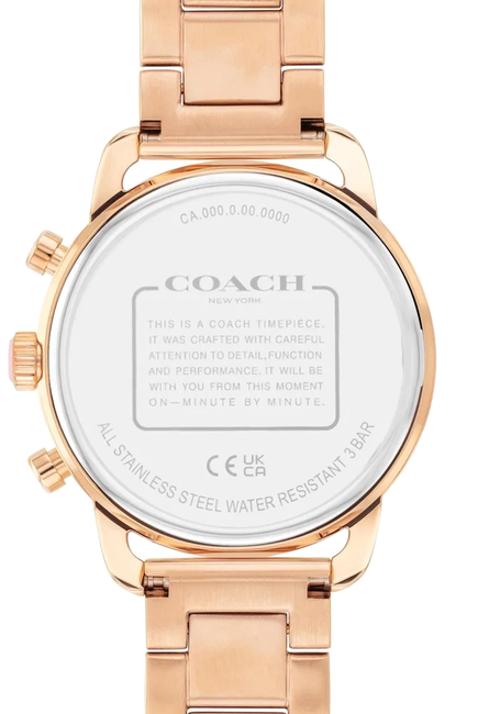 Cruiser 37mm Rose Gold Stainless Steel Watch