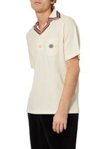 GG Embroidered Polo Shirt