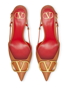 VLogo Signature 80 Slingback Pumps