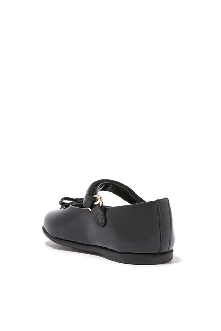 Kids First Step Leather Ballet Flats