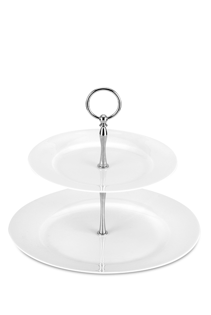 Royal Worcester Serendipity 2-tier Cake Stand