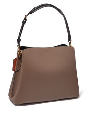 Willow Pebble Leather Shoulder Bag