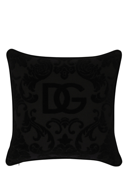 Logo Cotton Terry Cushion