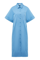 Poplin Shirt Dress