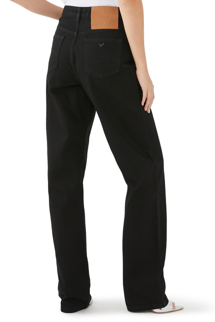 Buy Emporio Armani Wide Leg Jeans for Womens | Bloomingdale's Kuwait