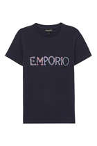 Logo Embroidered T-Shirt